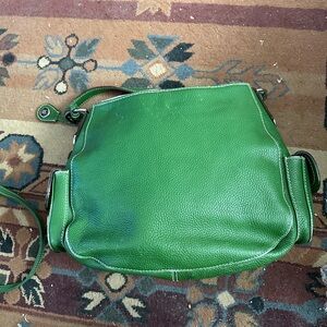 Dooney & Bourke Vibrant Green Hobo Bag plus Crossbody